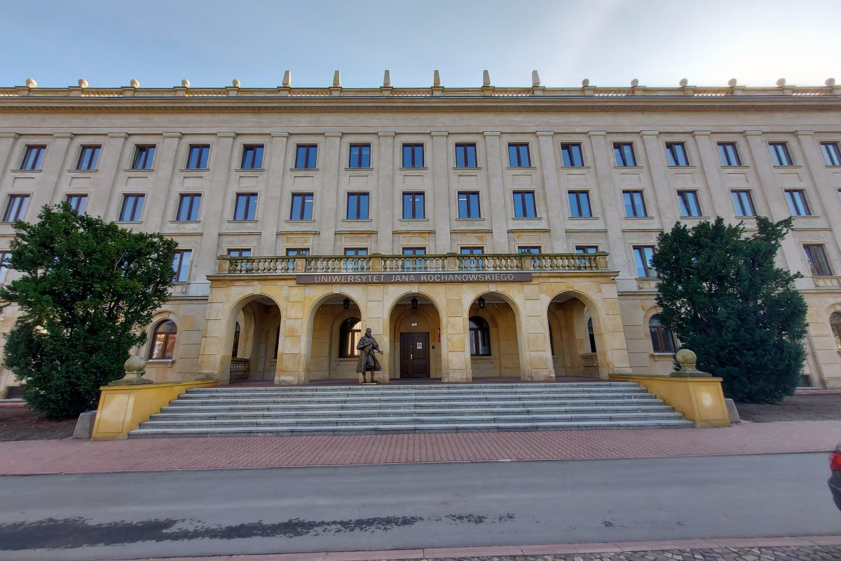 Budynek rektoratu UJK.