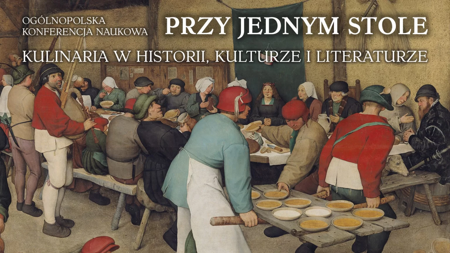 Infografika Konferencja Przy Jednym Stole. Kulinaria w historii, kulturze i literaturze