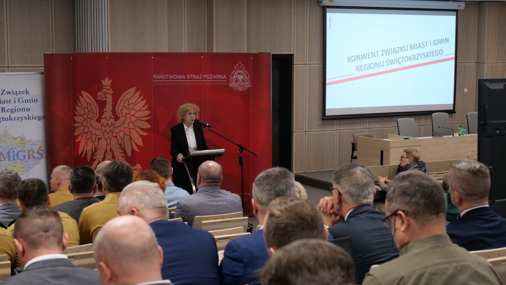 Strażacy i samorządowcy na UJK