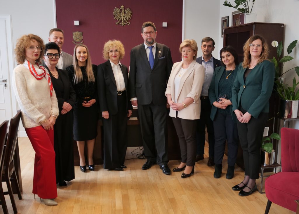 Wizyta wiceministra nauki