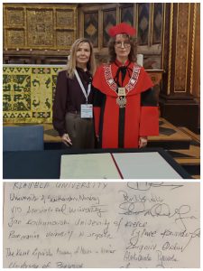 Uroczystość podpisania deklaracji Magna Charta Universitatum w UniKing’s College London