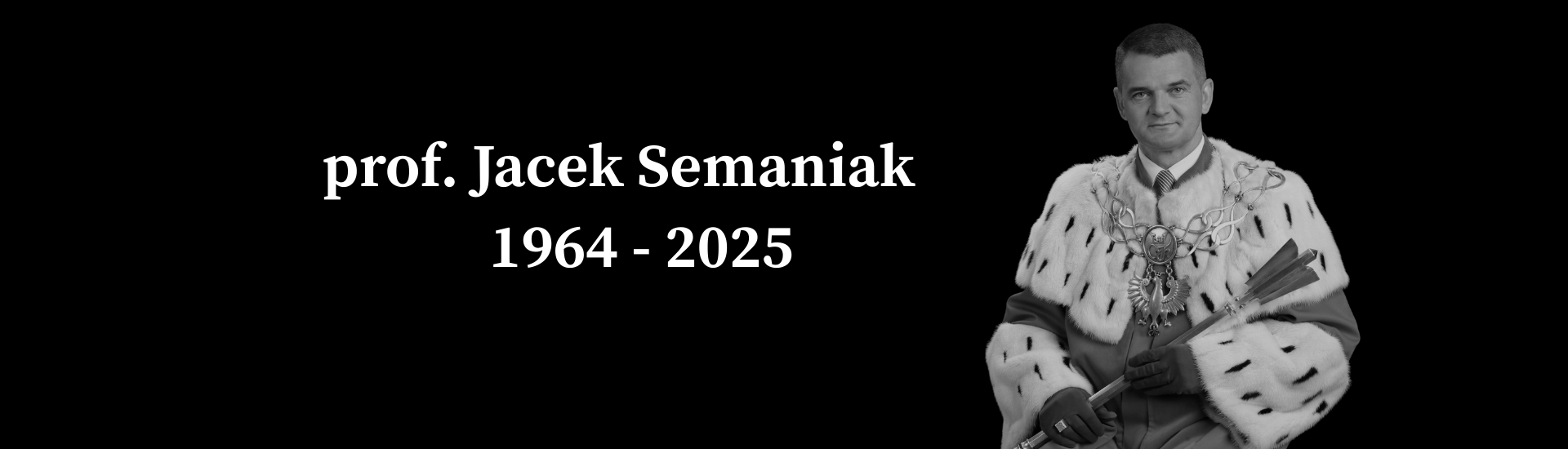 Zmarł prof. Jacek Semaniak