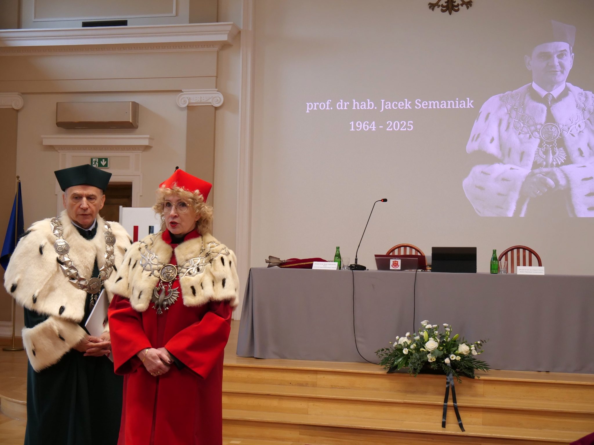 Pożegnanie prof. Jacka Semaniaka