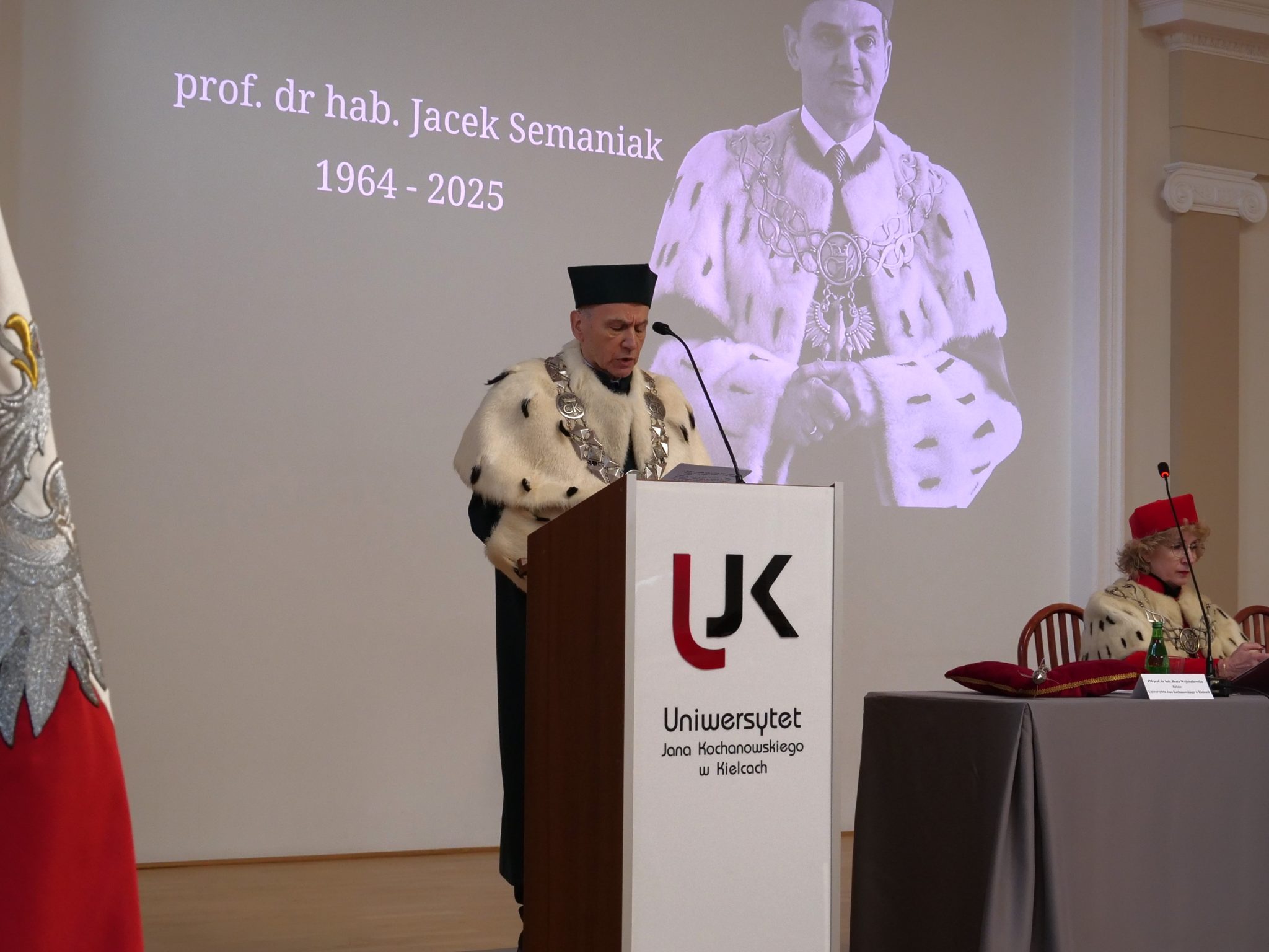 Pożegnanie prof. Jacka Semaniaka