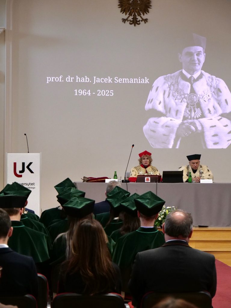 Pożegnanie prof. Jacka Semaniaka