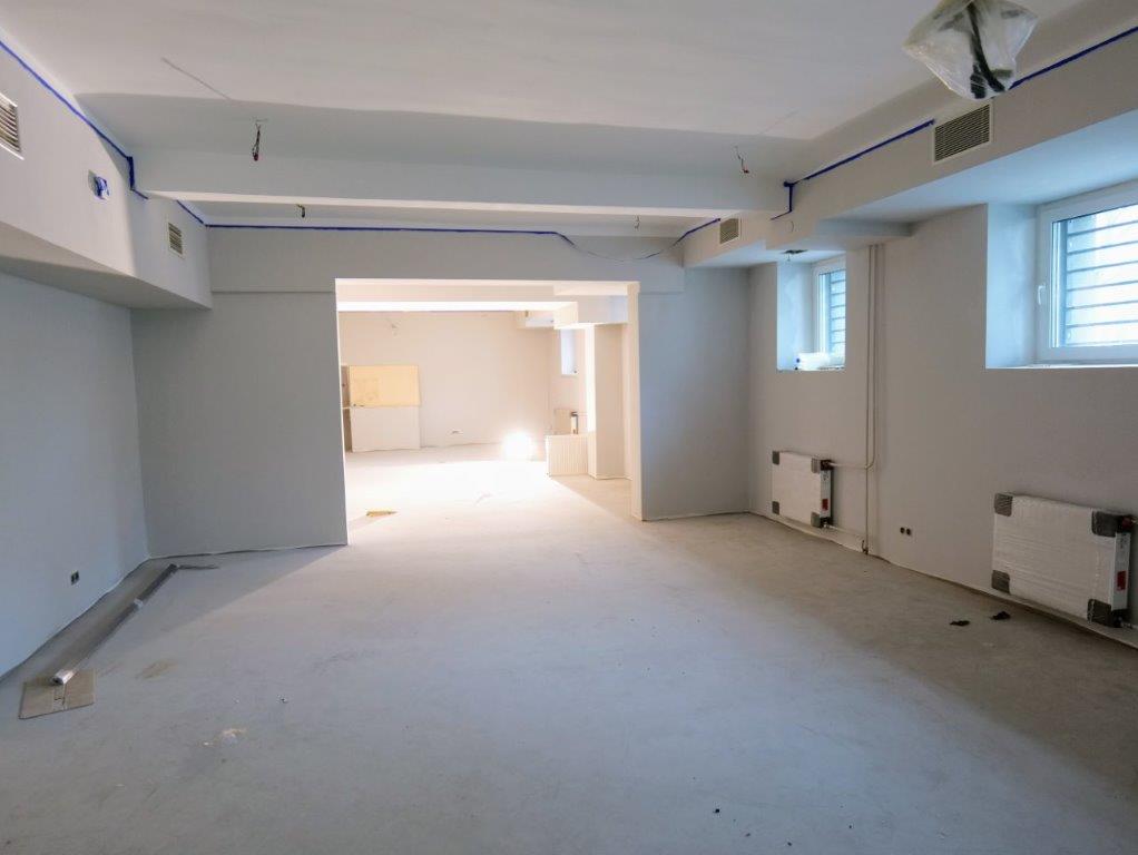 Widok remontowanej pracowni w Collegium Medicum UJK.