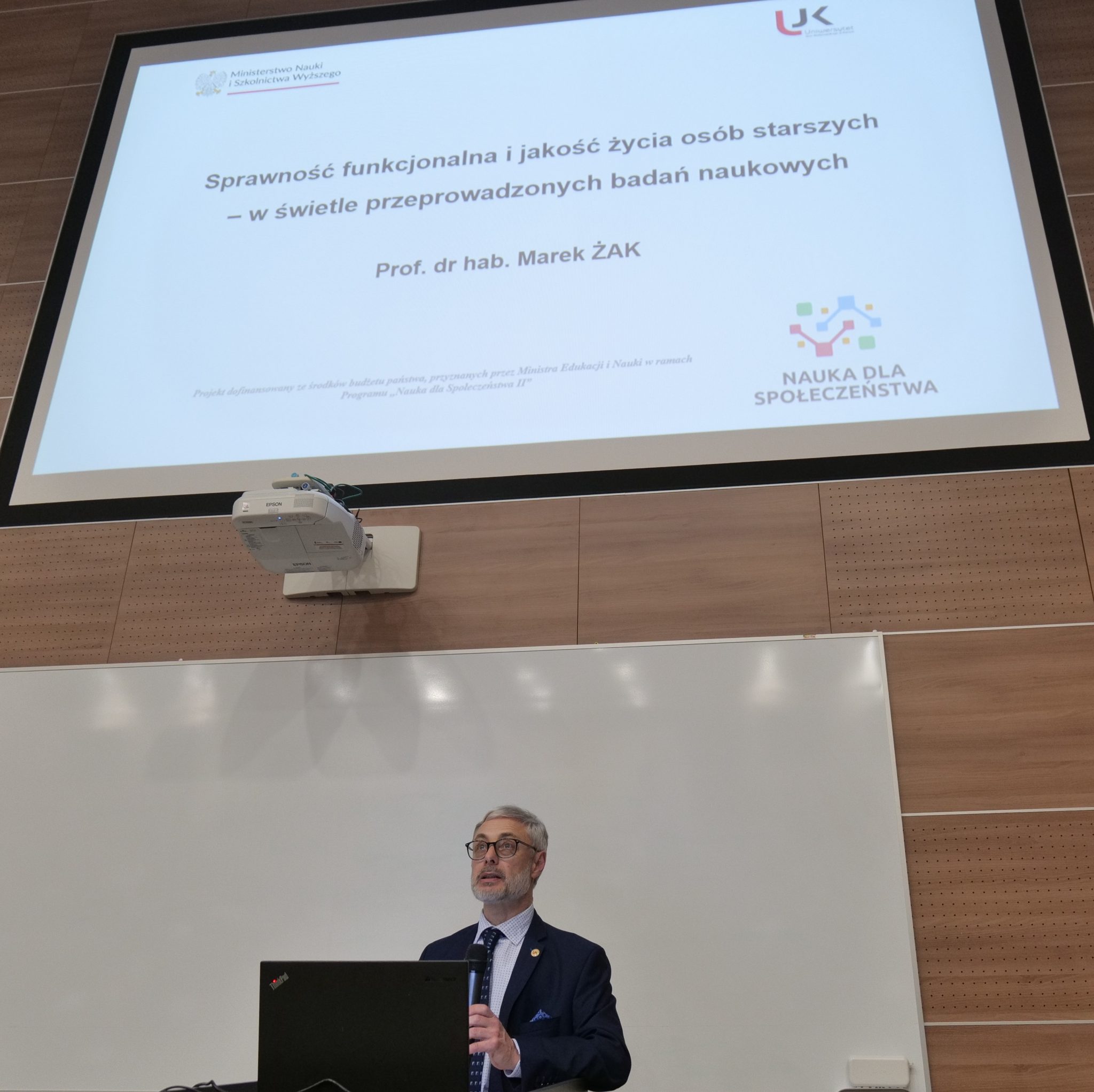 Konferencja „Innowacyjne metody poprawiające sprawność funkcjonalną i jakość życia osób starszych”.