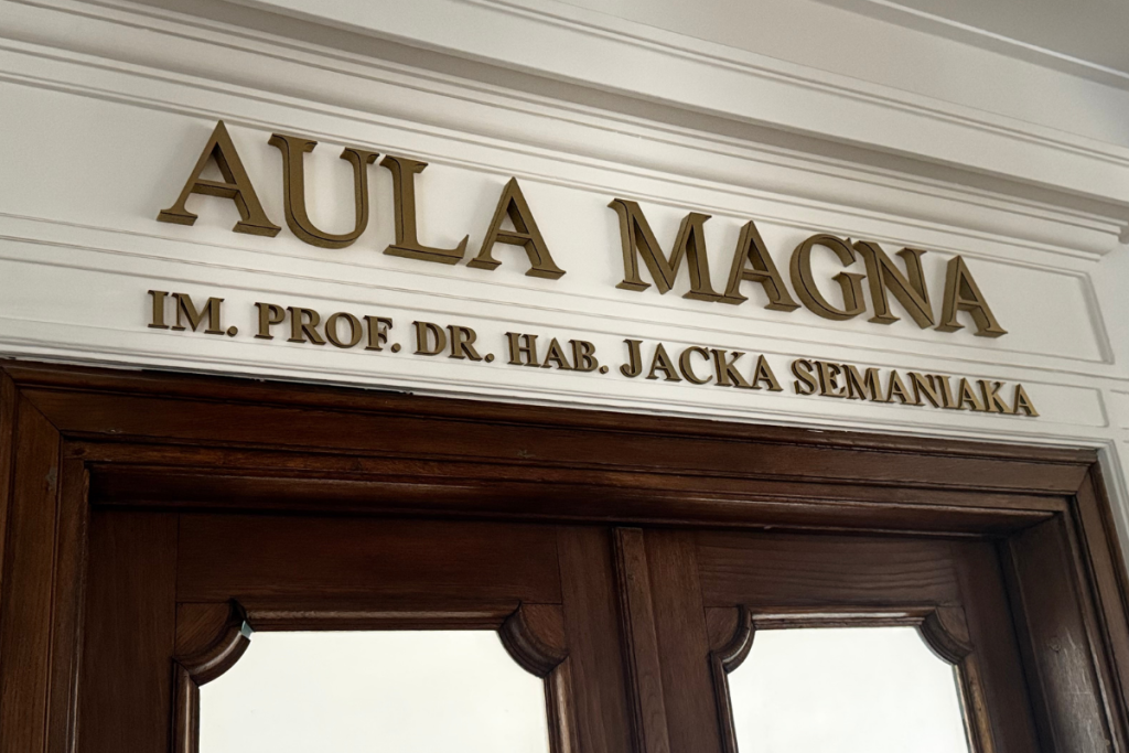 Aula Magna zyska patrona. Upamiętnimy prof. Jacka Semaniaka