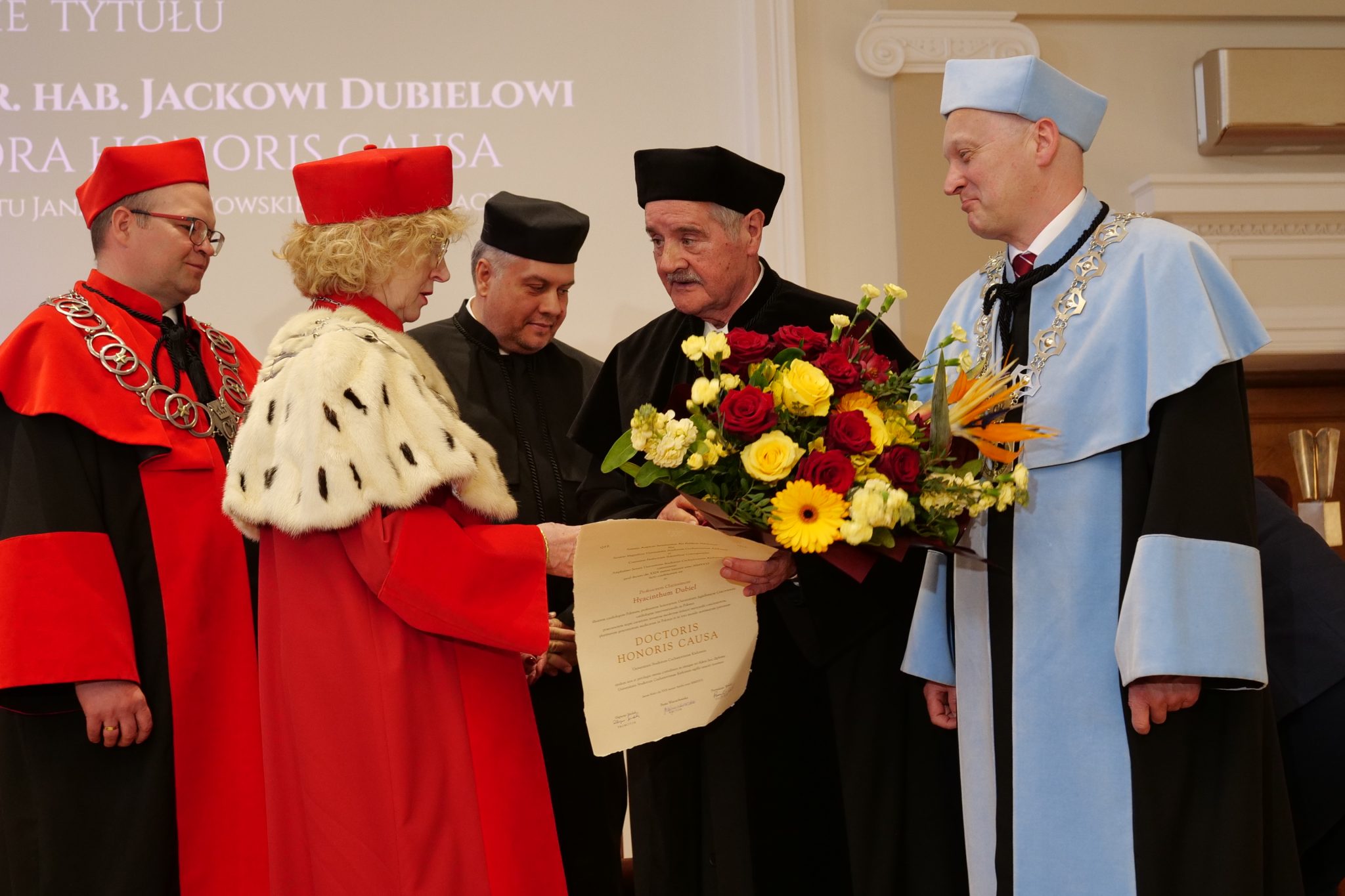 Prof. Jacek Dubiel – doktor honorowy UJK