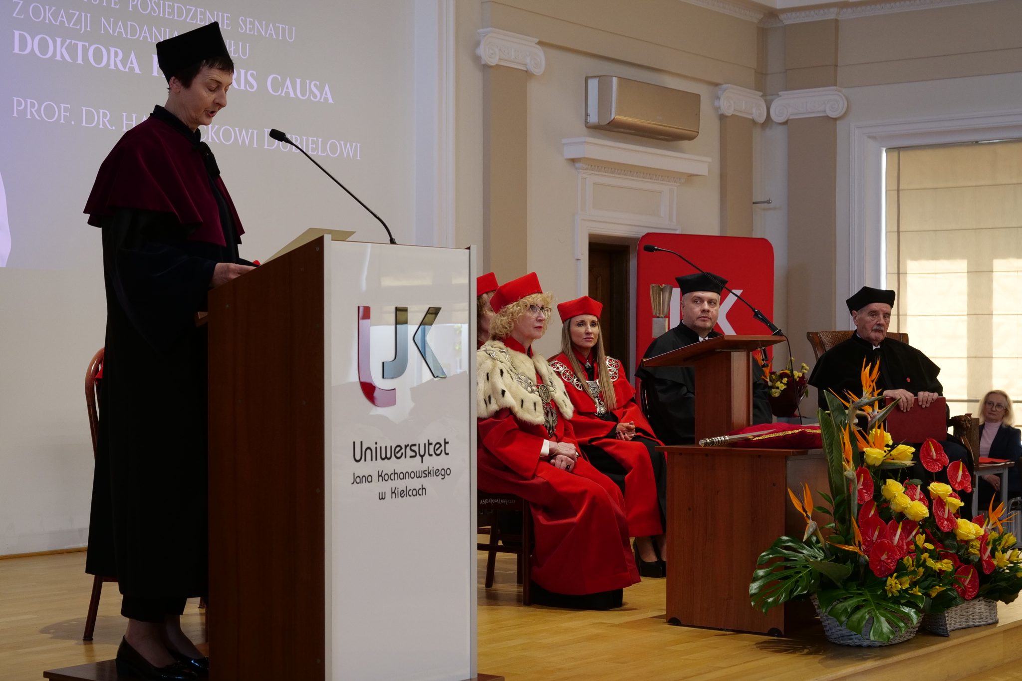 Prof. Jacek Dubiel – doktor honorowy UJK
