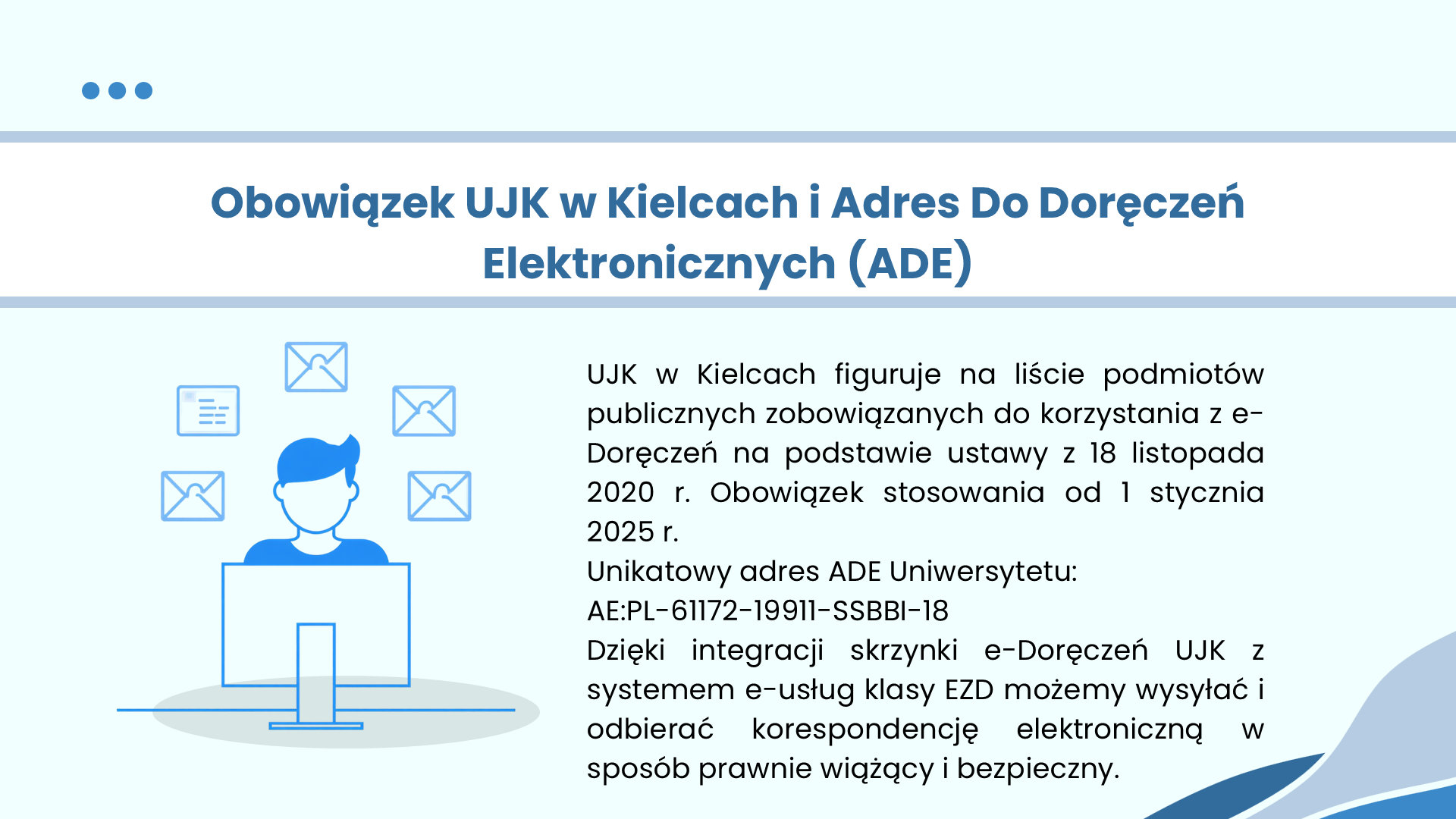 Krajowy System Doręczeń Elektronicznych, slajd 3